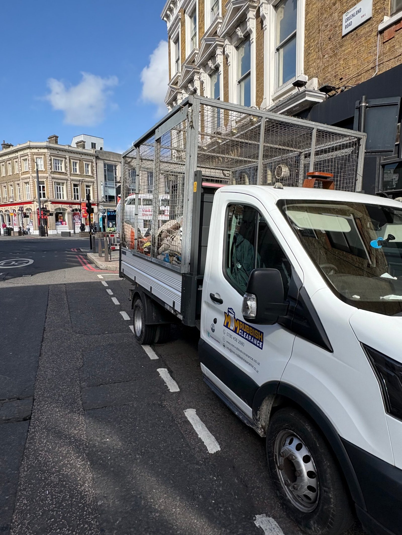 MM Rubbish Clearance Van in Camden NW1
