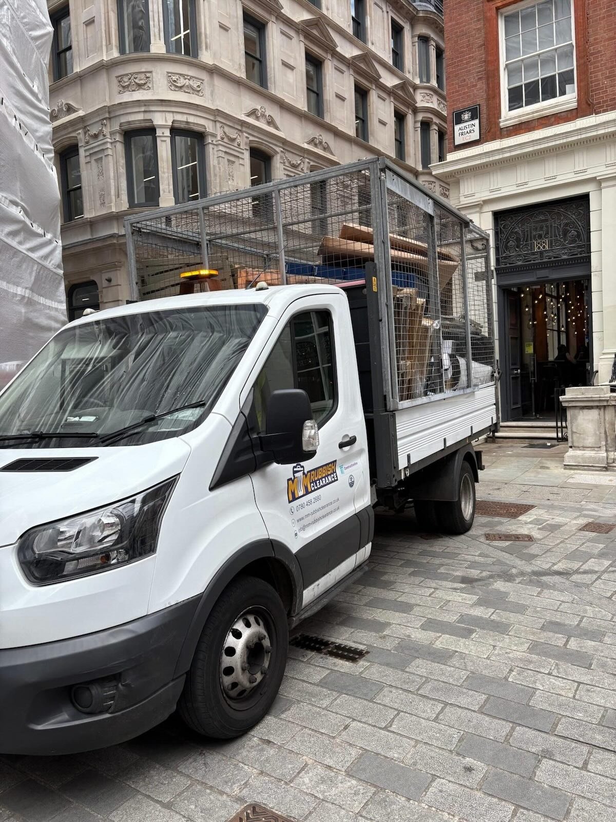 MM Rubbish Clearance van in Islington N1 for same day rubbish removal London