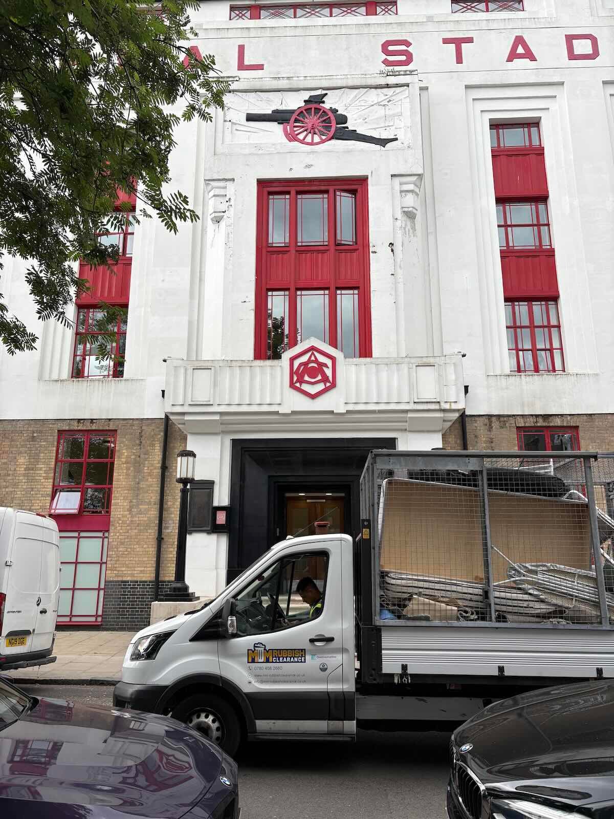 completed furniture removal Highbury N5 Gillespie Park by MM Rubbish Clearance