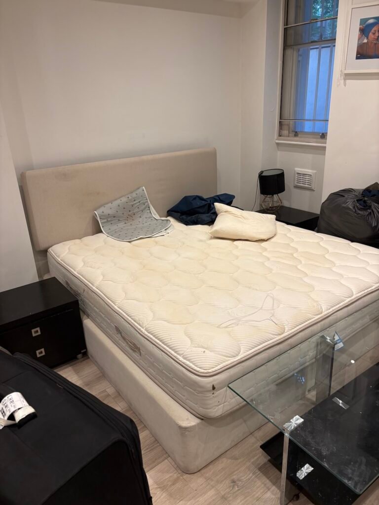 King and super king mattresses collected in London