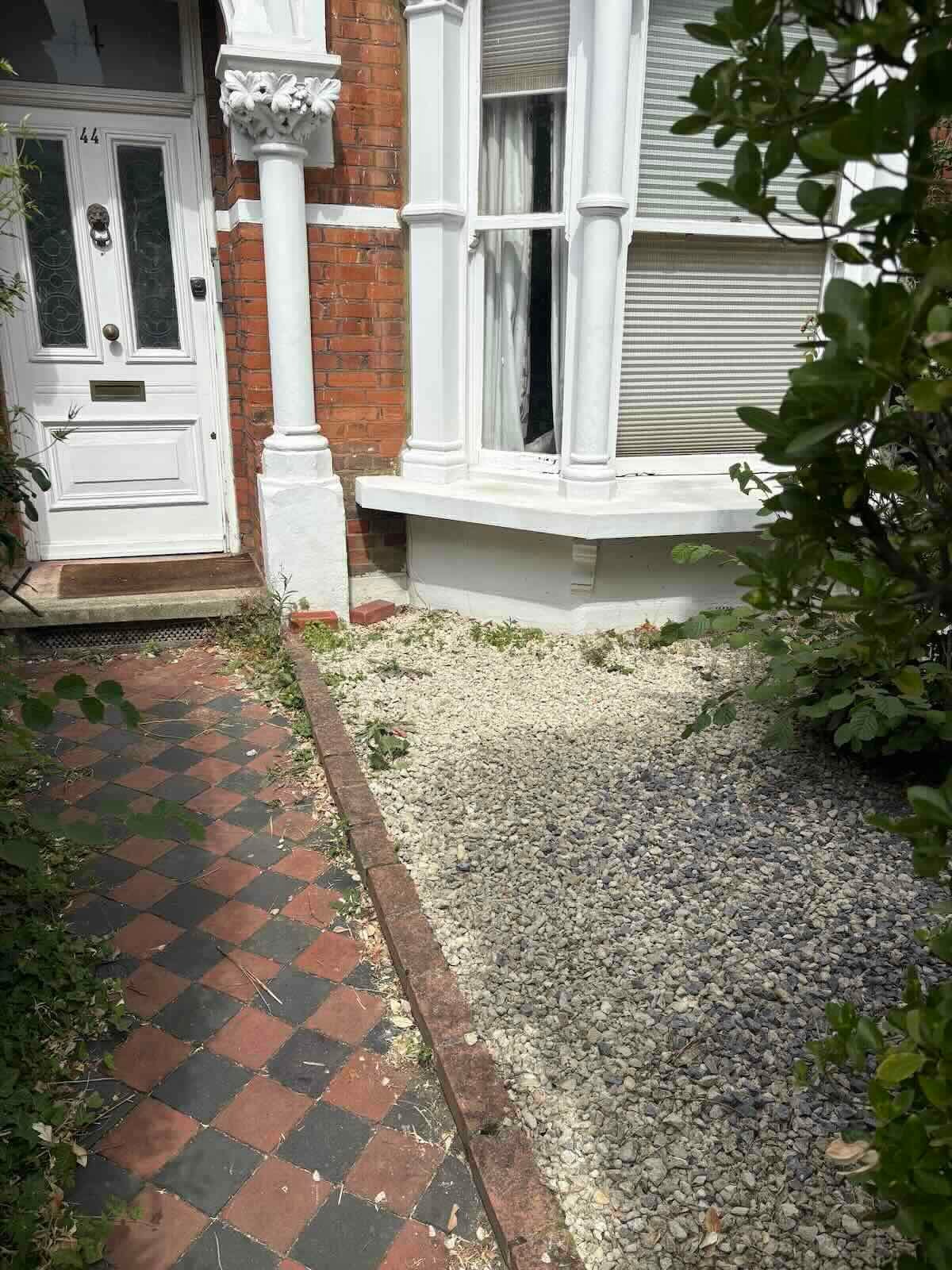 Florence Road, N4 cleared after MM Rubbish Clearance collected the household waste